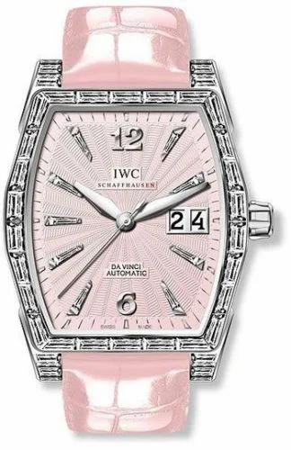 IWC Da Vinci Automatic Midsize White Gold / Baguette / Silver IW4523-30 (IW452330)